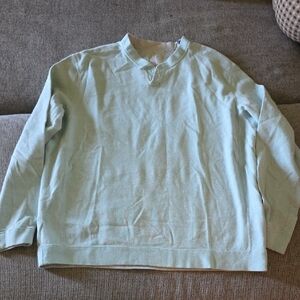 Men's Light Blue Long Sleeve Top